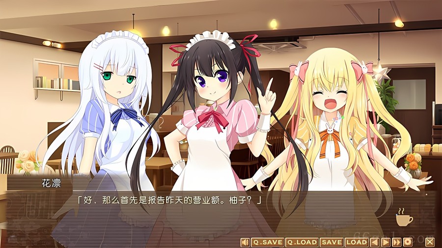 夜间的兔兔咖啡馆前日谈